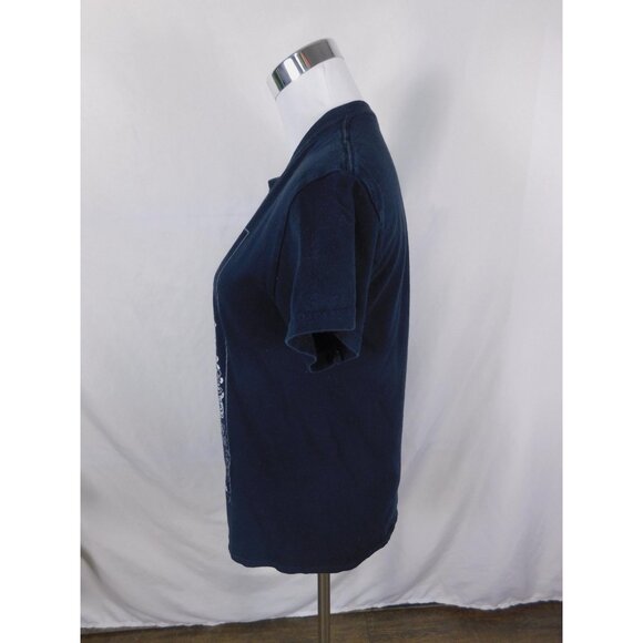 The Lovers Tarot Shirt Small Black Skeletons Graphic Gothic L'Amoureux - Picture 5 of 10